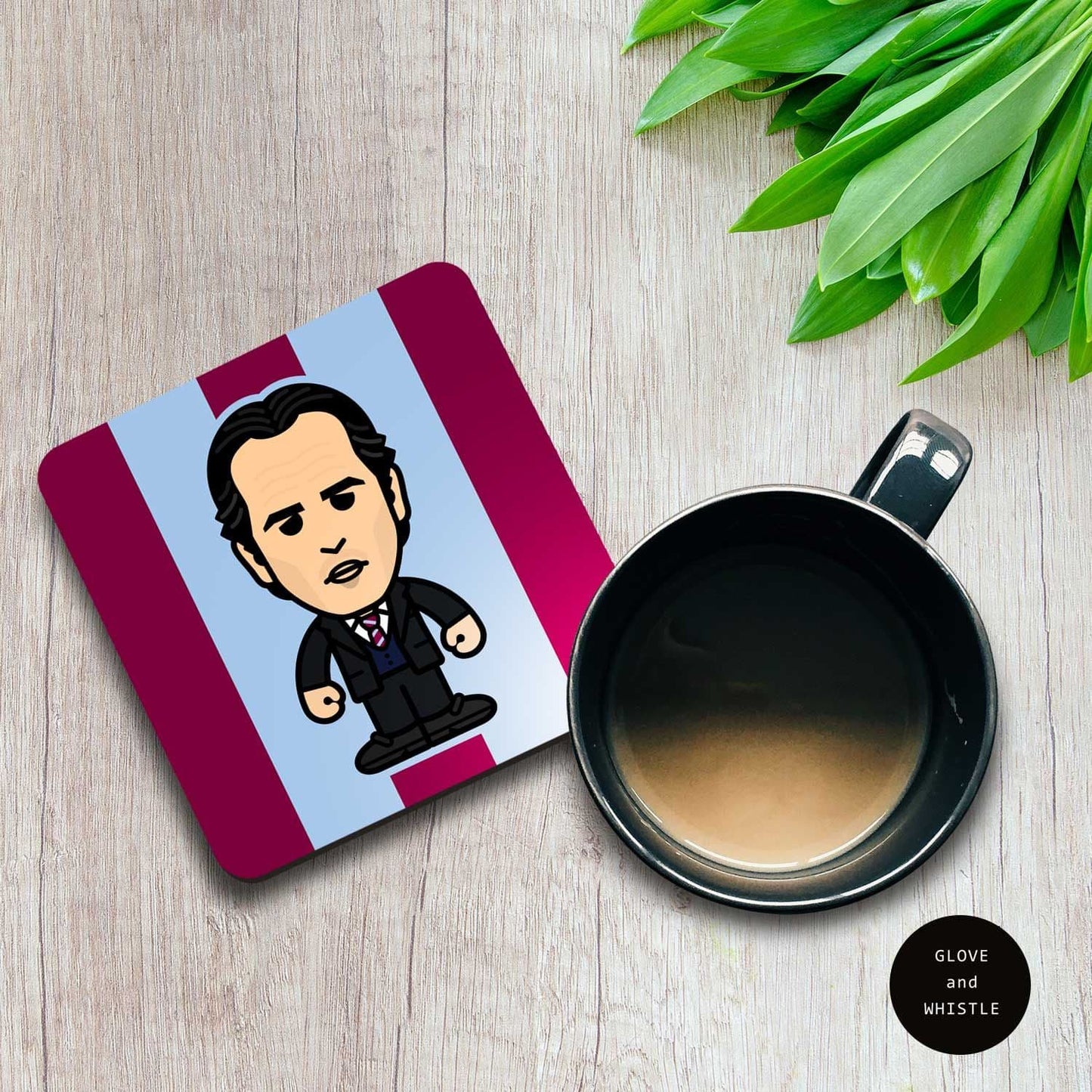 Unai Emery Aston Villa Coaster