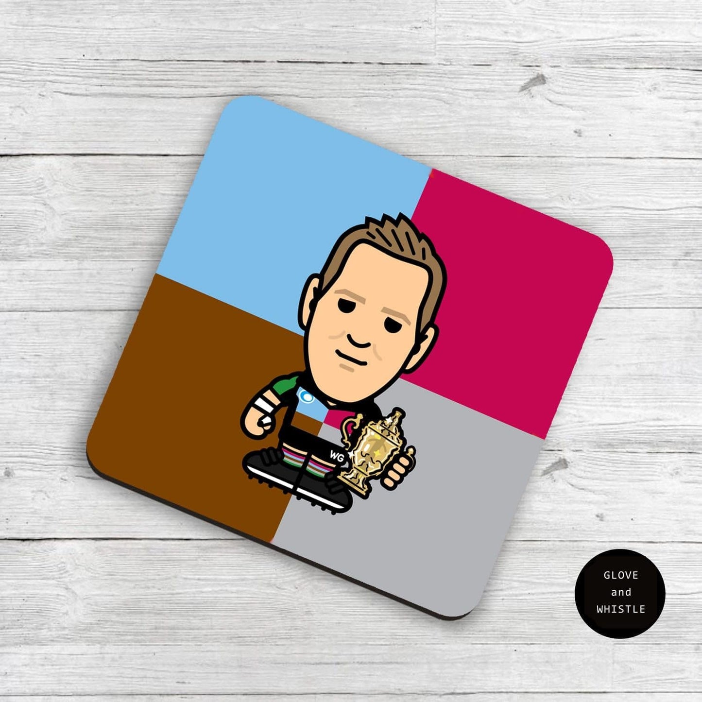 Will Greenwood Harlequins Coaster