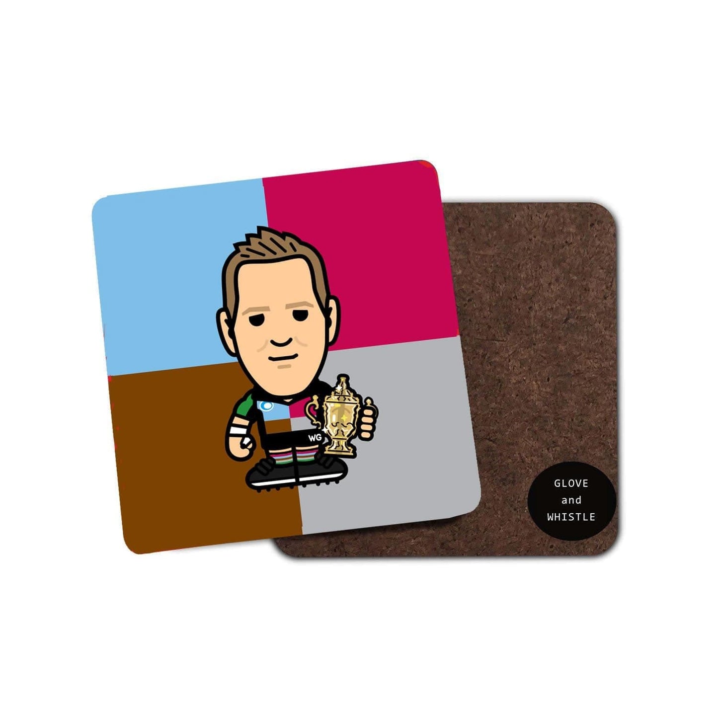 Will Greenwood Harlequins Coaster