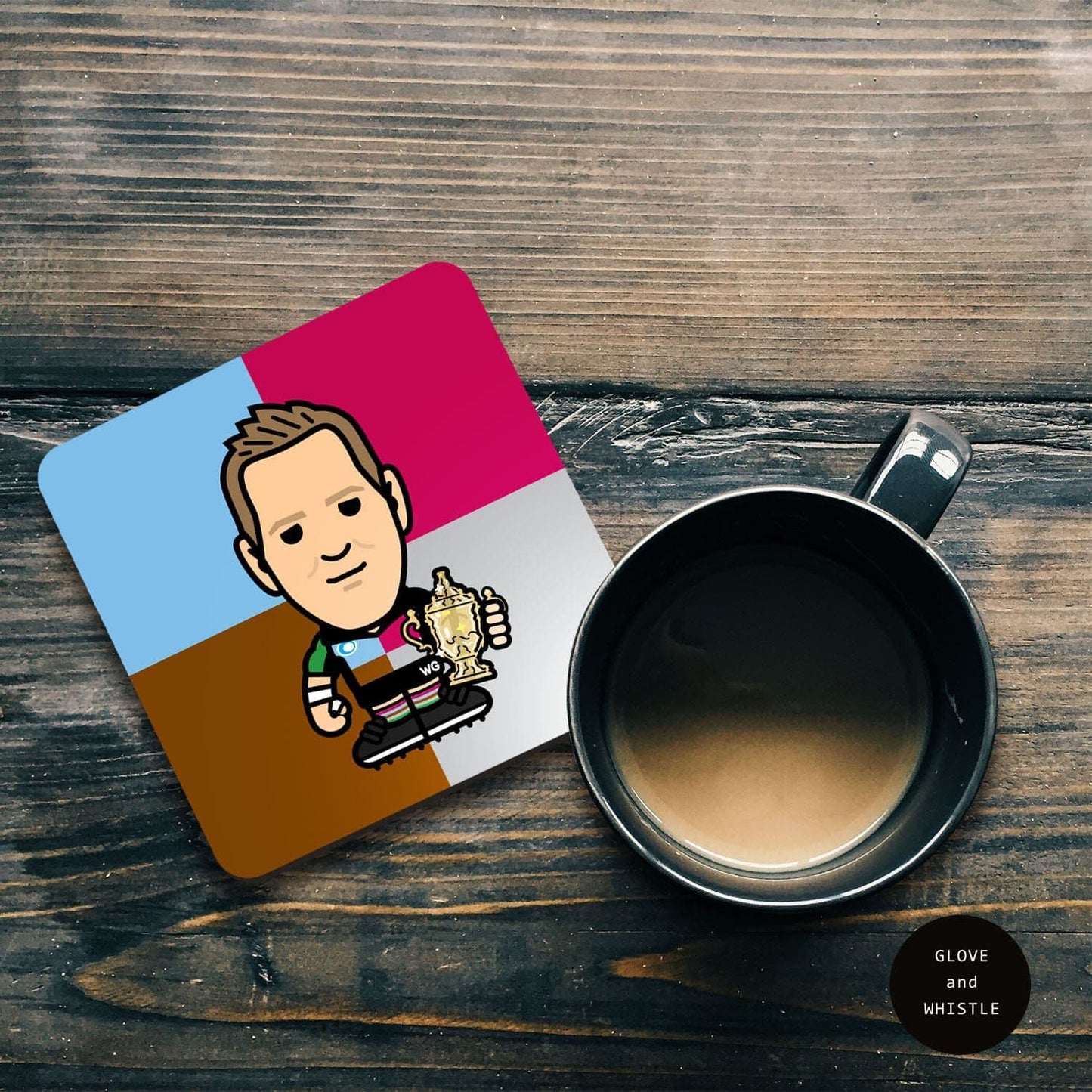 Will Greenwood Harlequins Coaster