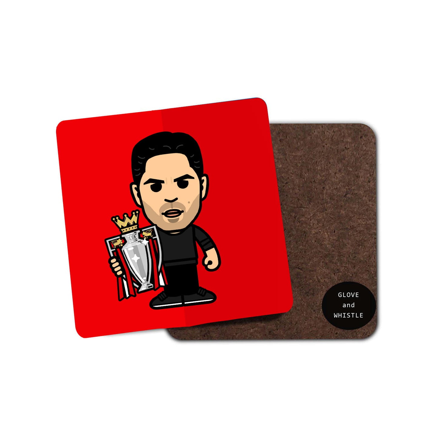 Mikel Arteta Champion Arsenal Coaster
