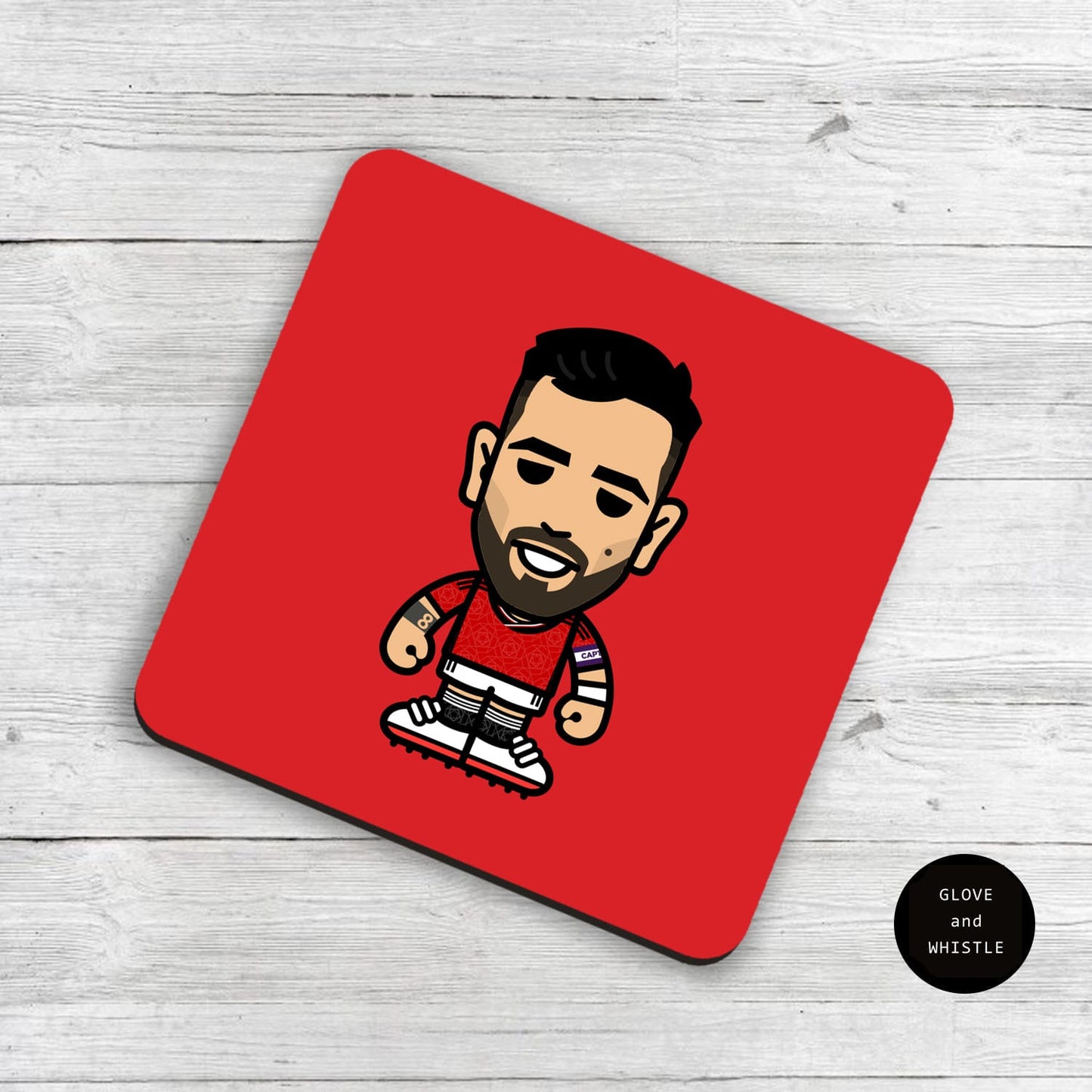 Bruno Fernandes Manchester United Coaster