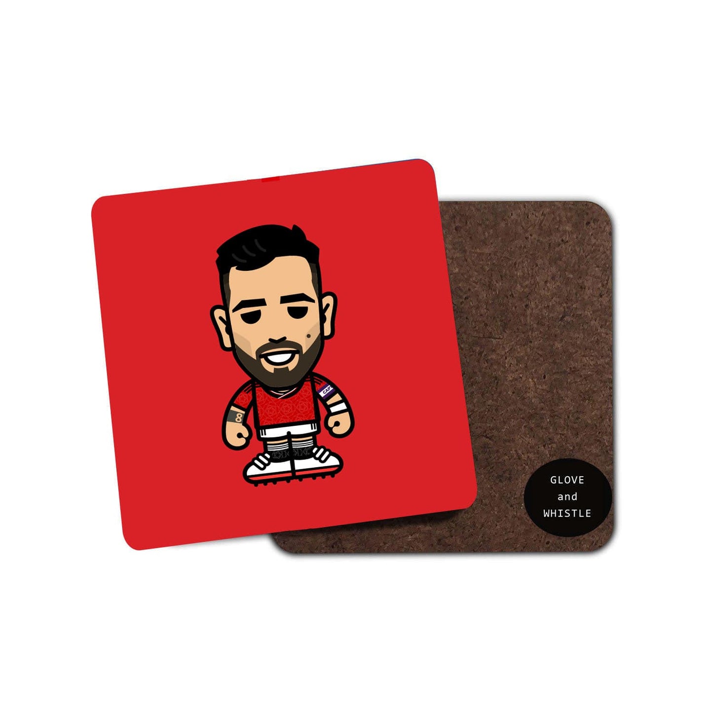 Bruno Fernandes Manchester United Coaster