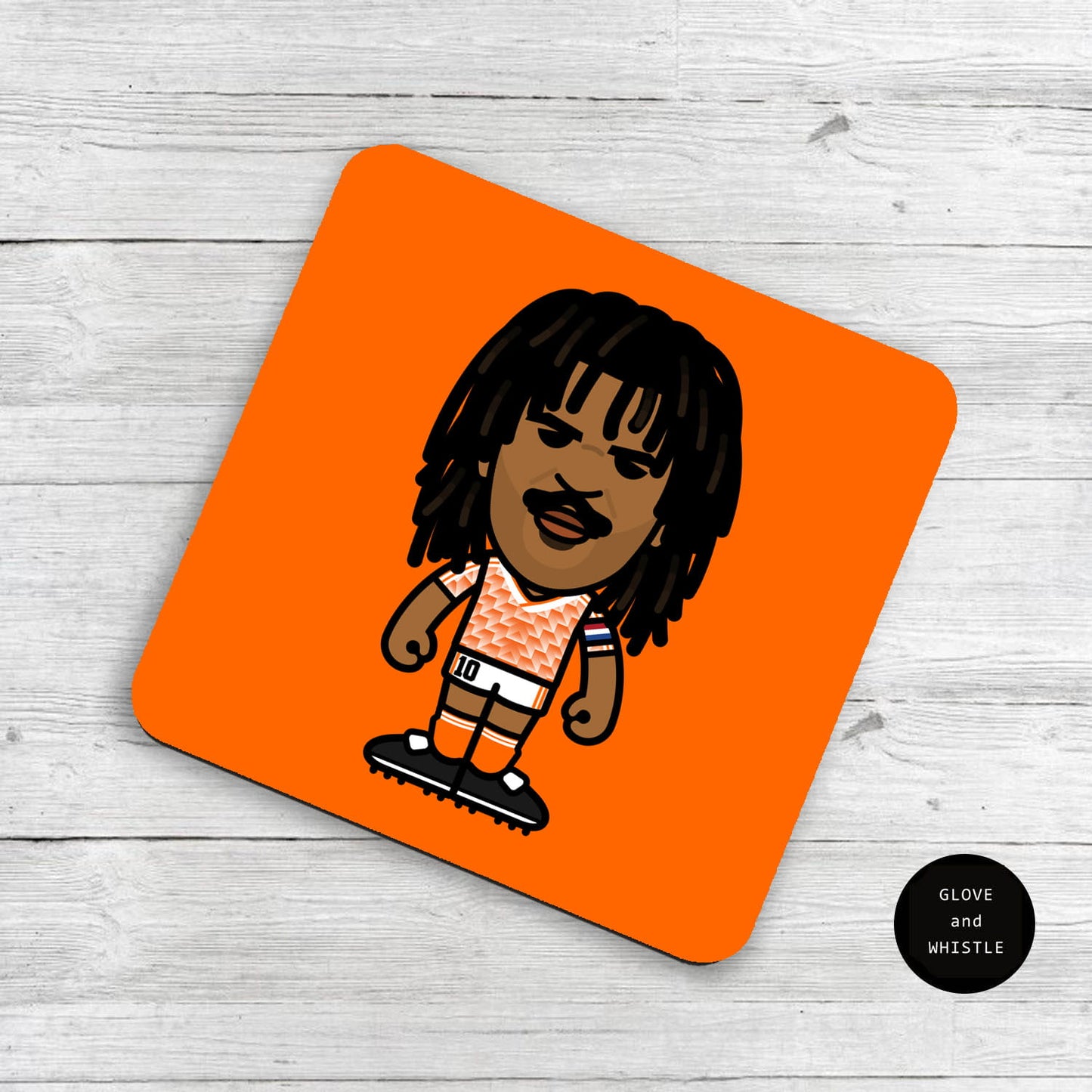 Ruud Gullit Netherlands Coaster