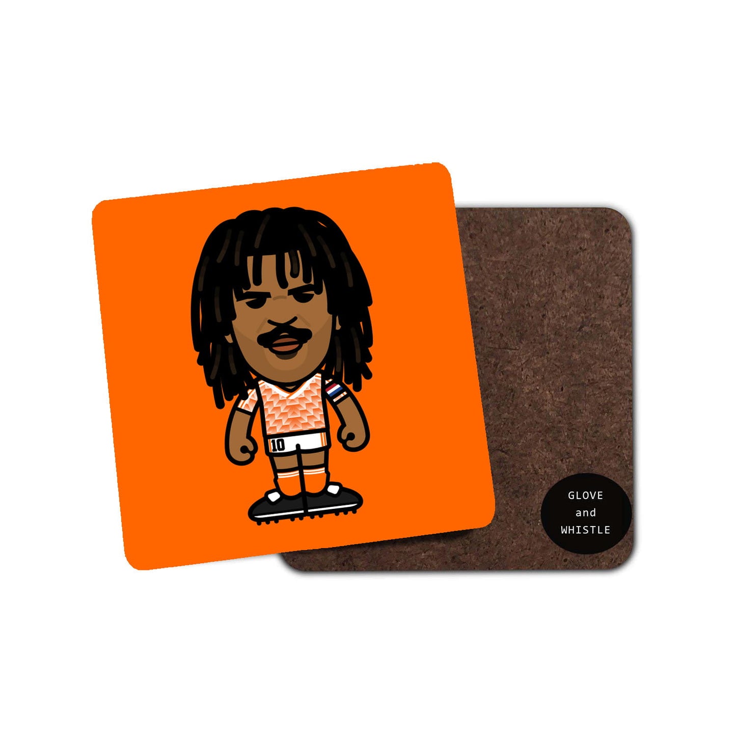 Ruud Gullit Netherlands Coaster
