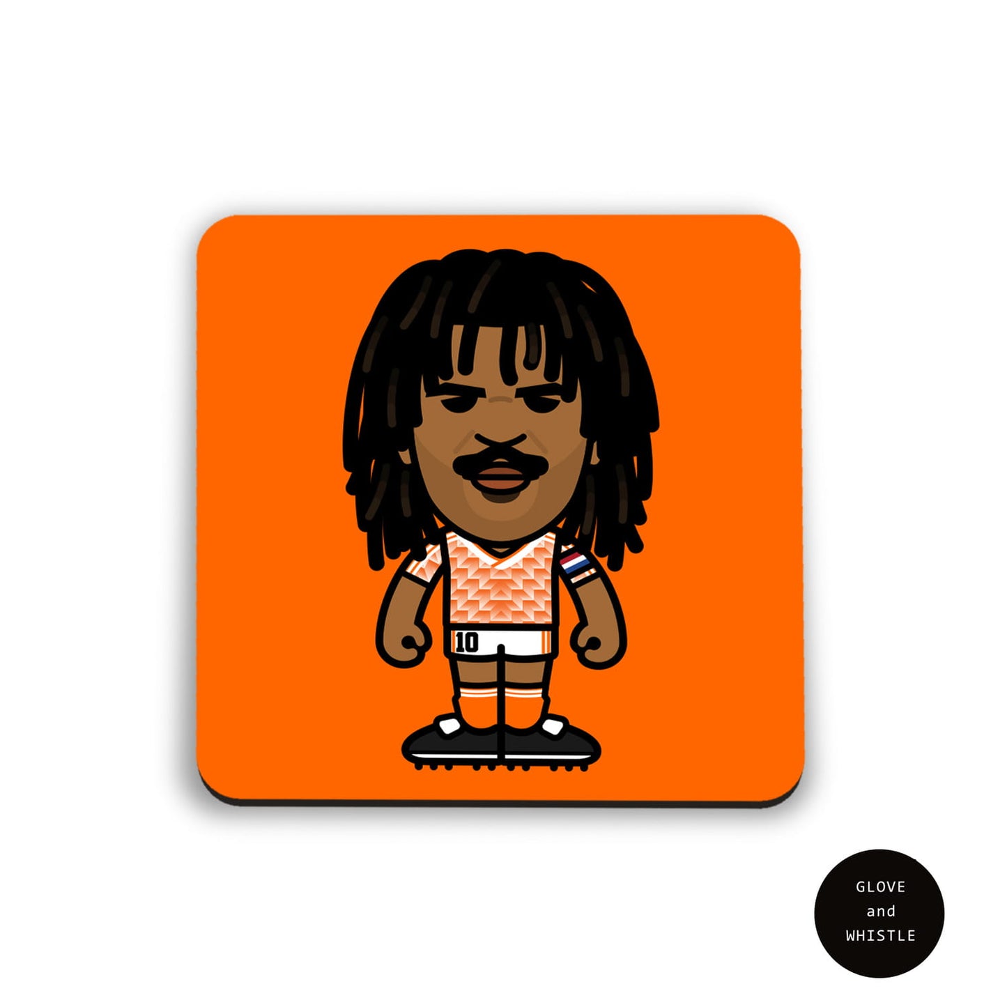 Ruud Gullit Netherlands Coaster