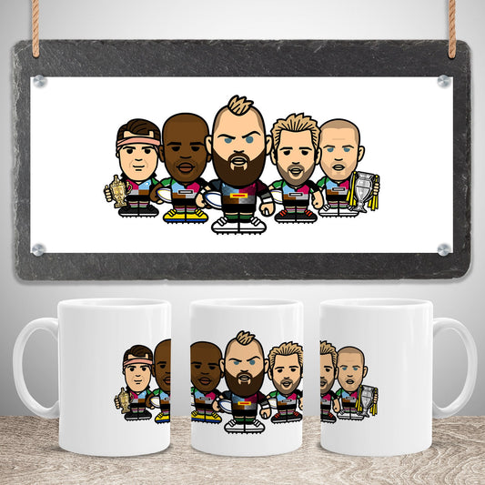 Harlequins Legends Mug