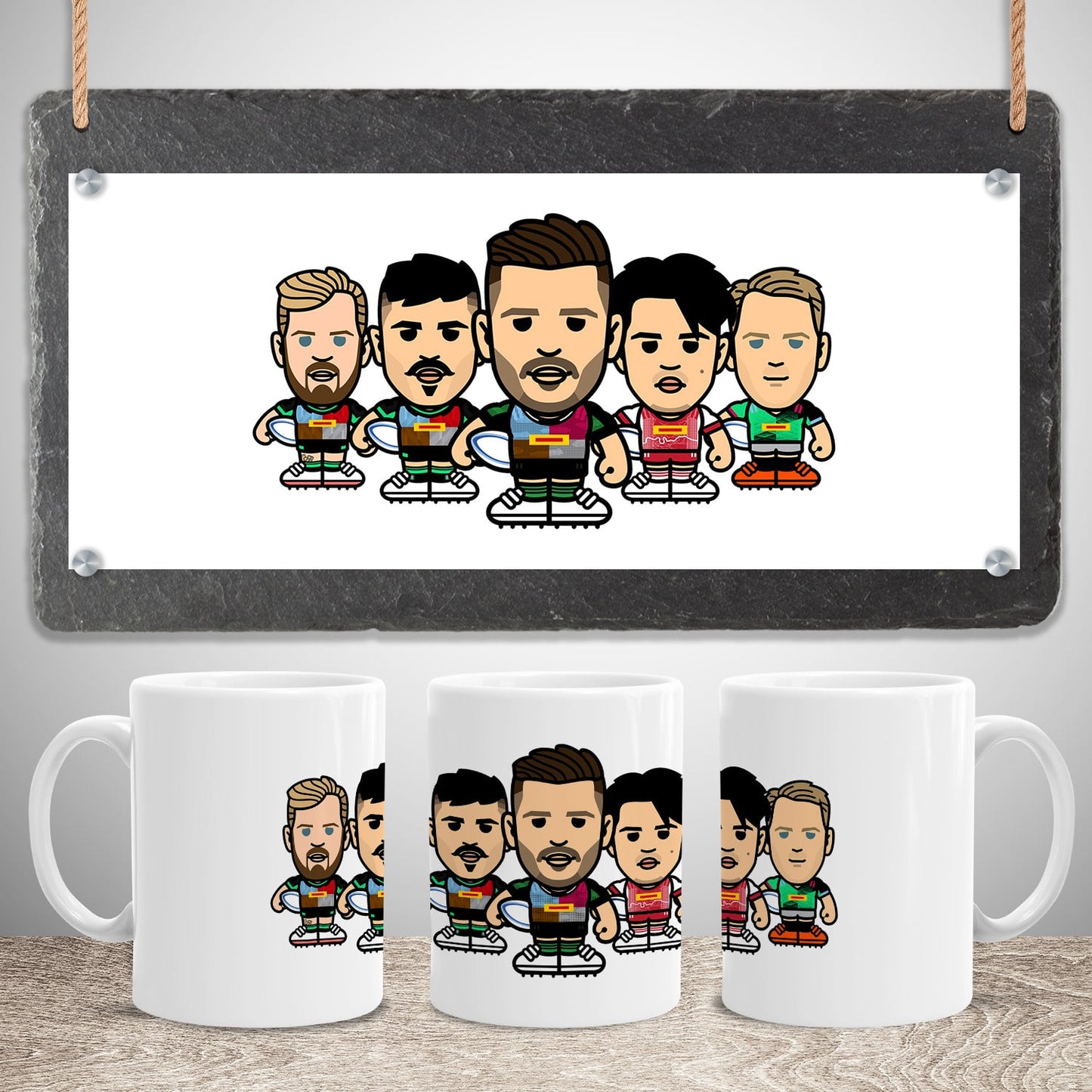 Harlequins Mug