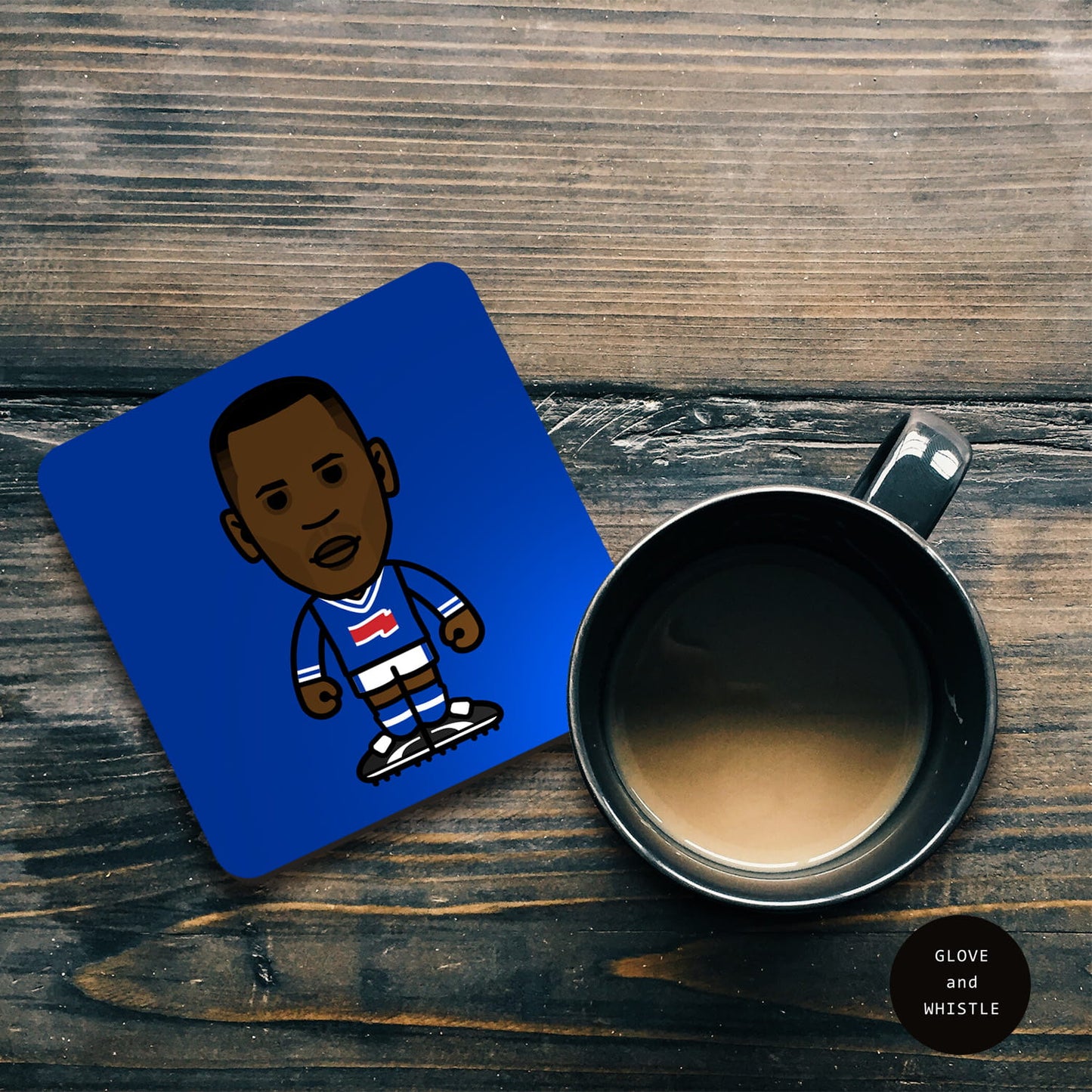 Emile Heskey Leicester City Coaster