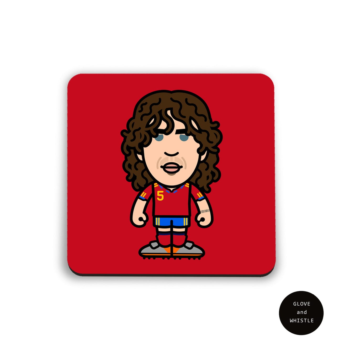 Carles Puyol Spain Coaster