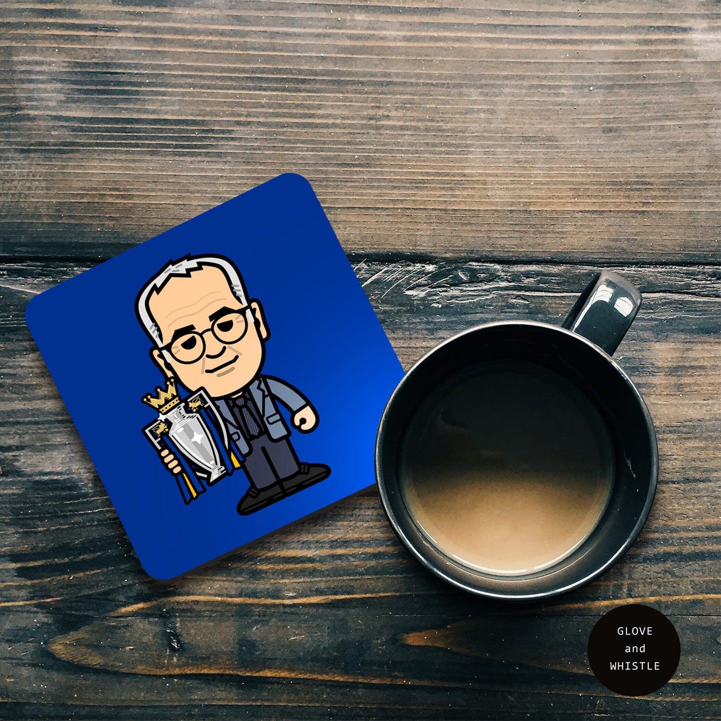 Claudio Ranieri Leicester City Coaster