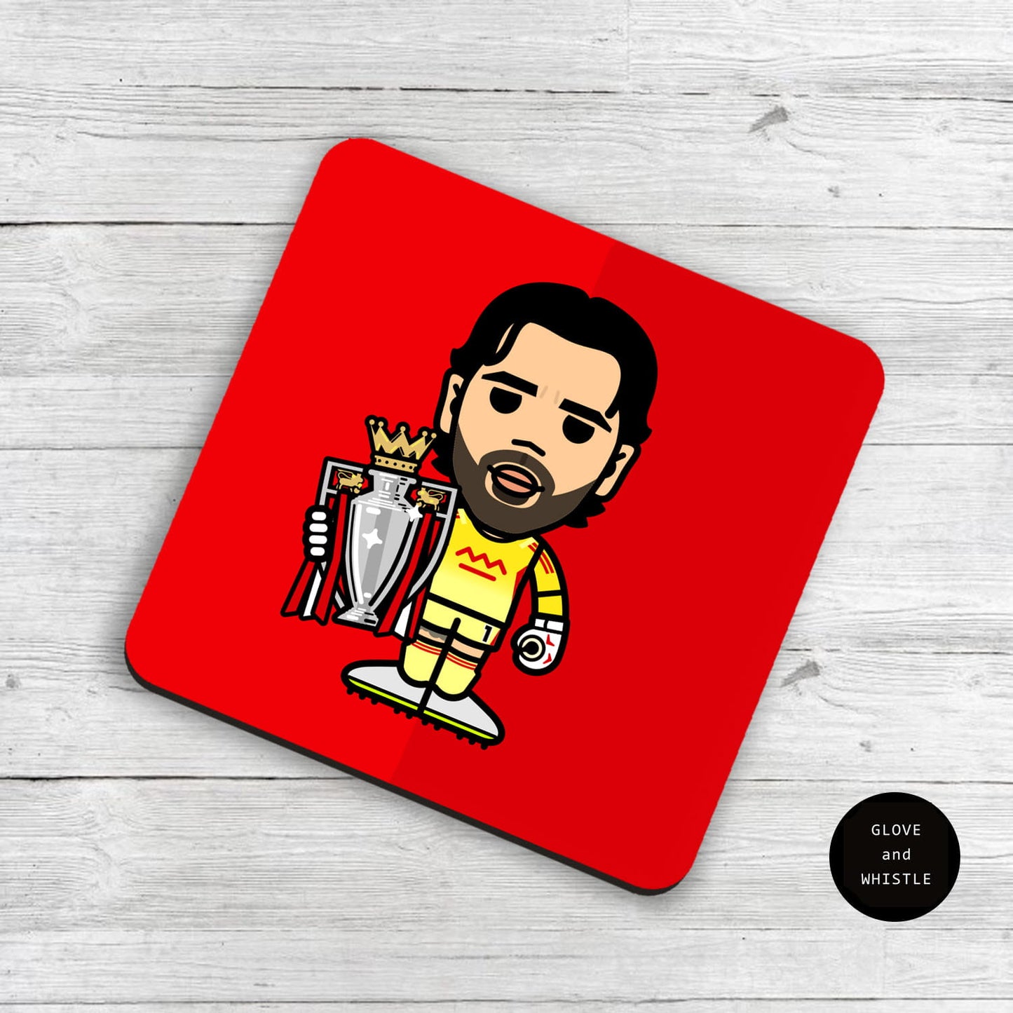 David Raya Champion Arsenal Coaster