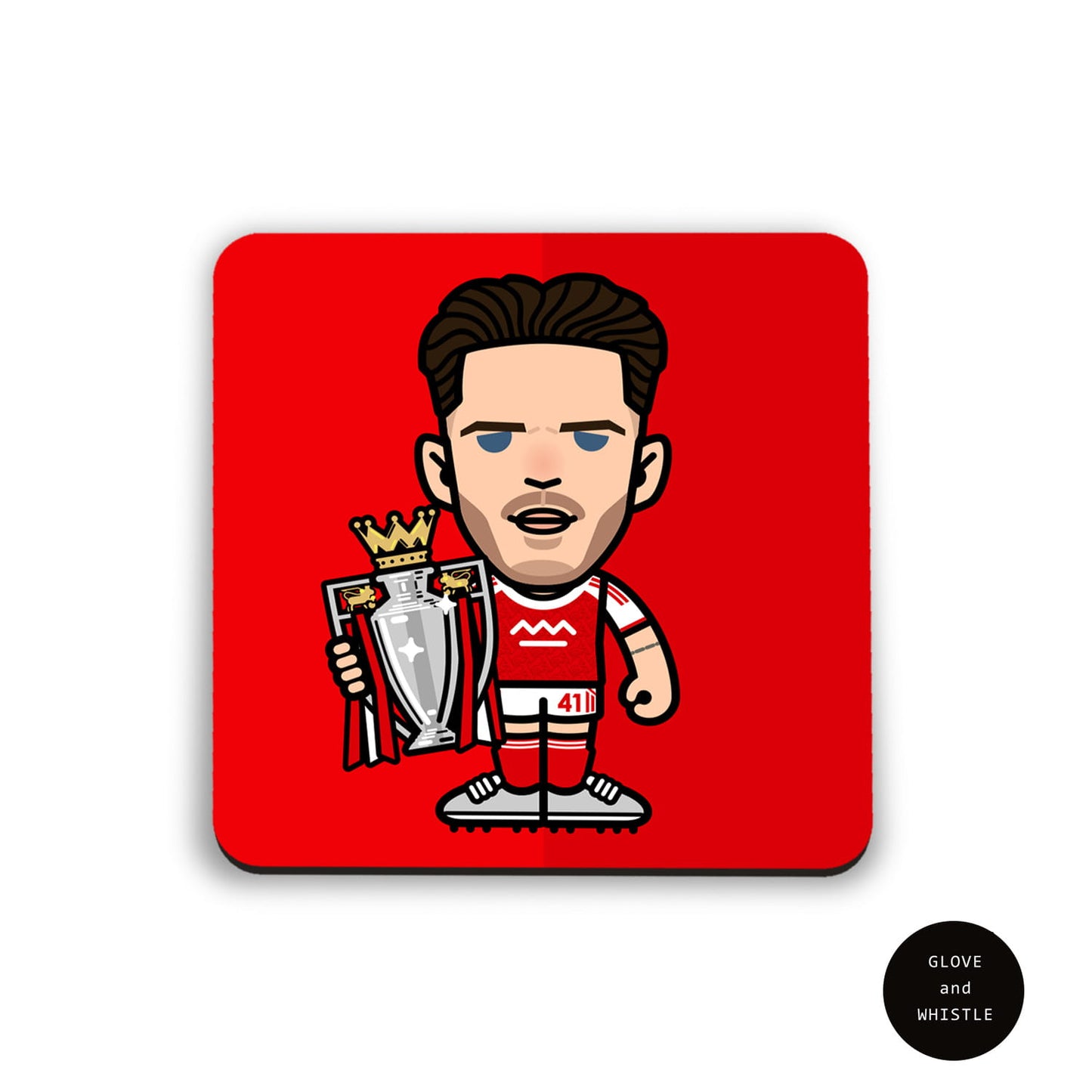 Declan Rice Champion Arsenal Coaster