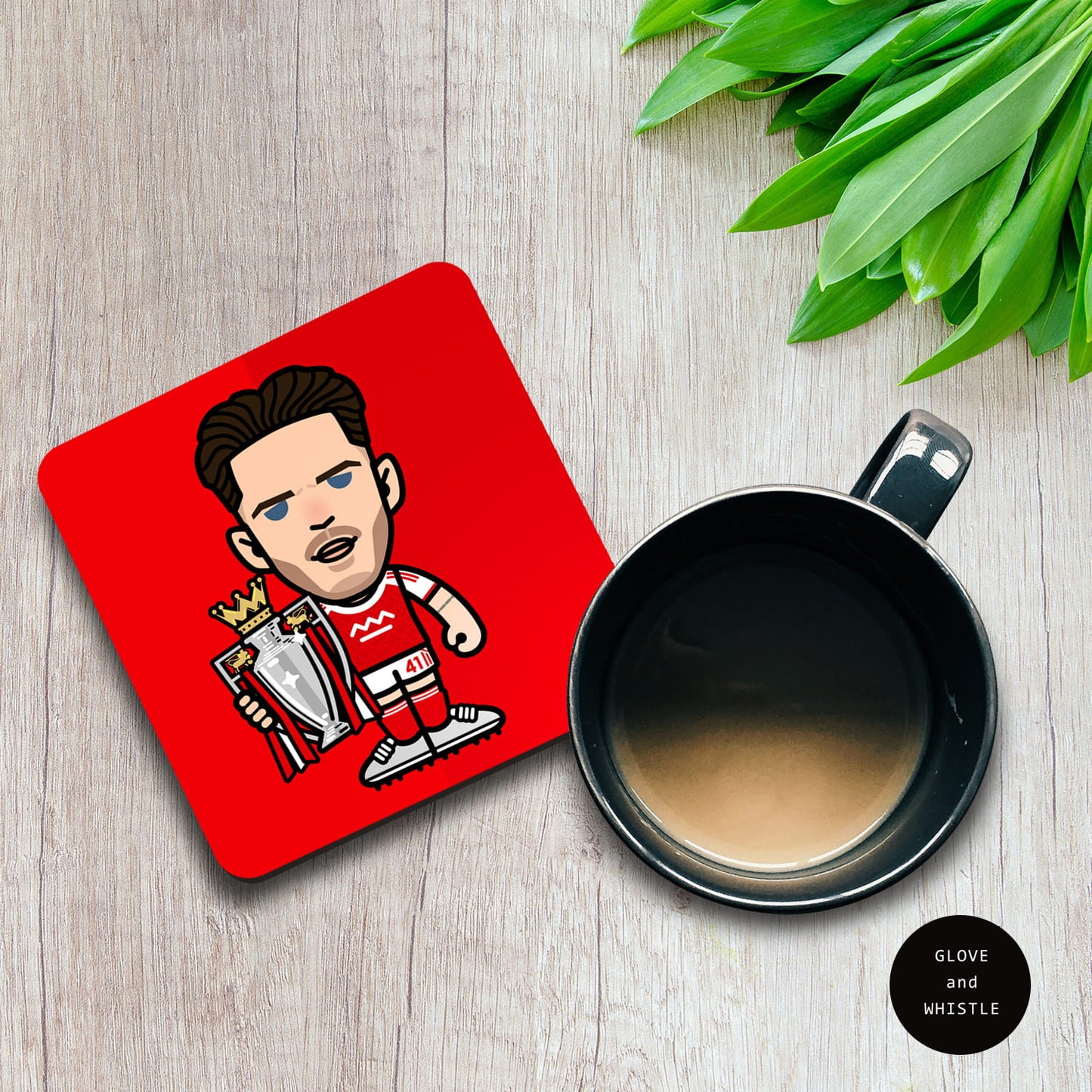 Declan Rice Champion Arsenal Coaster