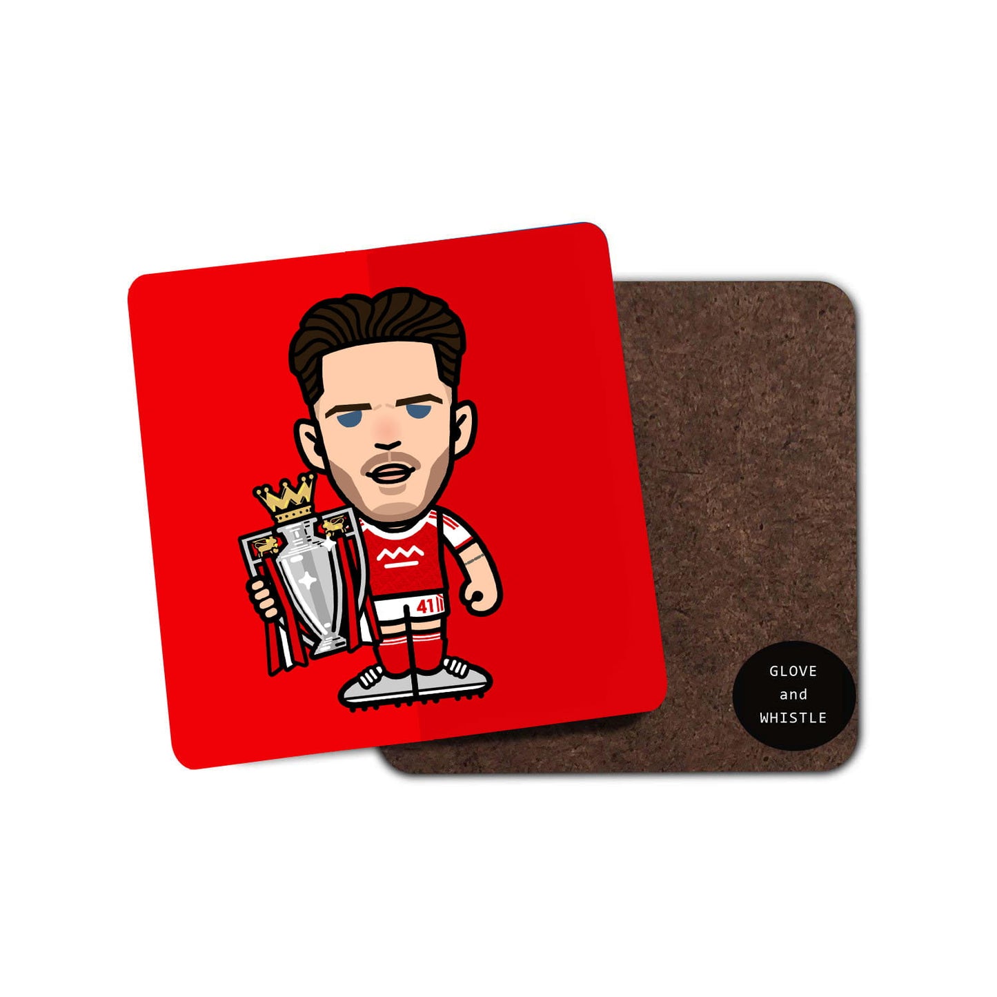 Declan Rice Champion Arsenal Coaster