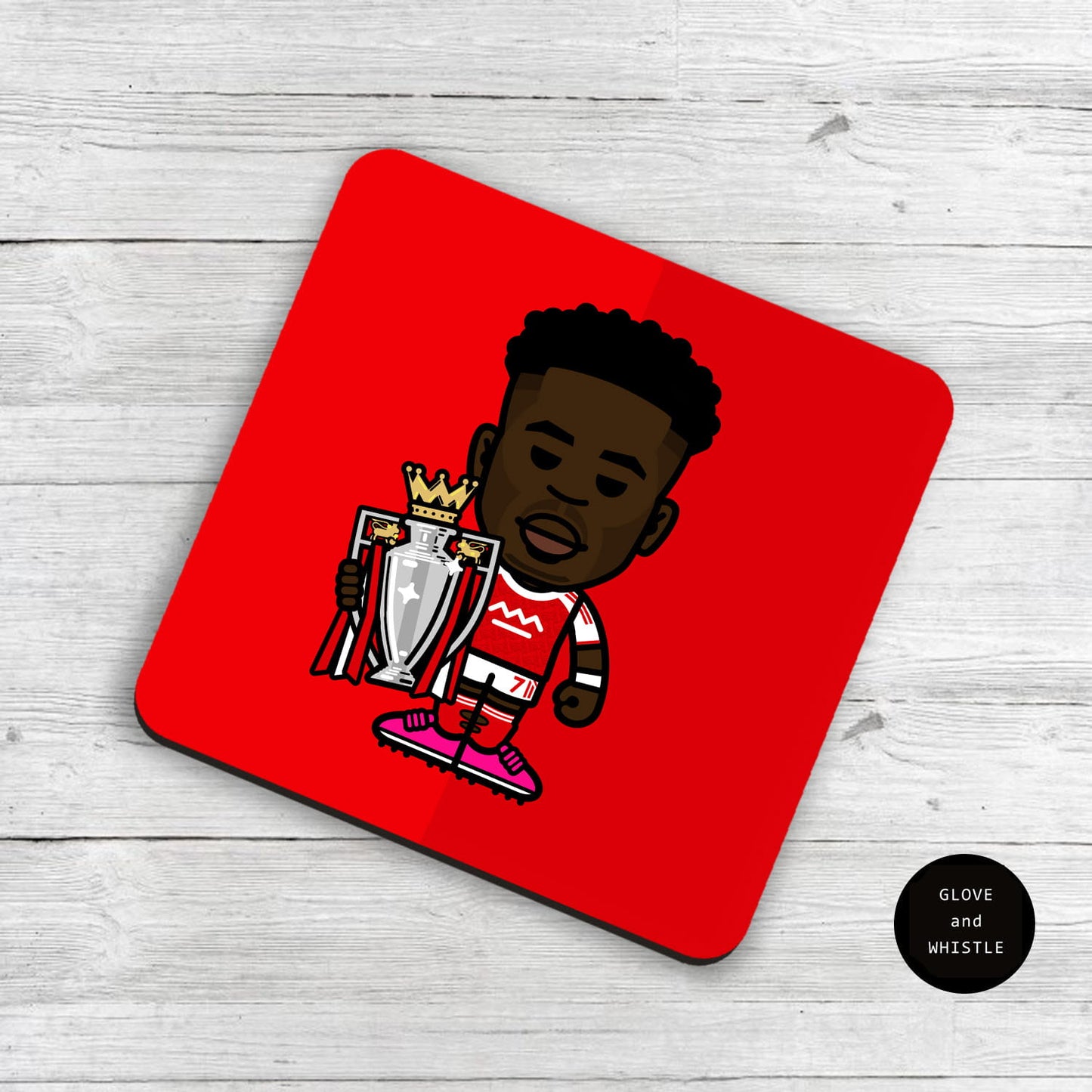 Bukayo Saka Arsenal Champion coaster