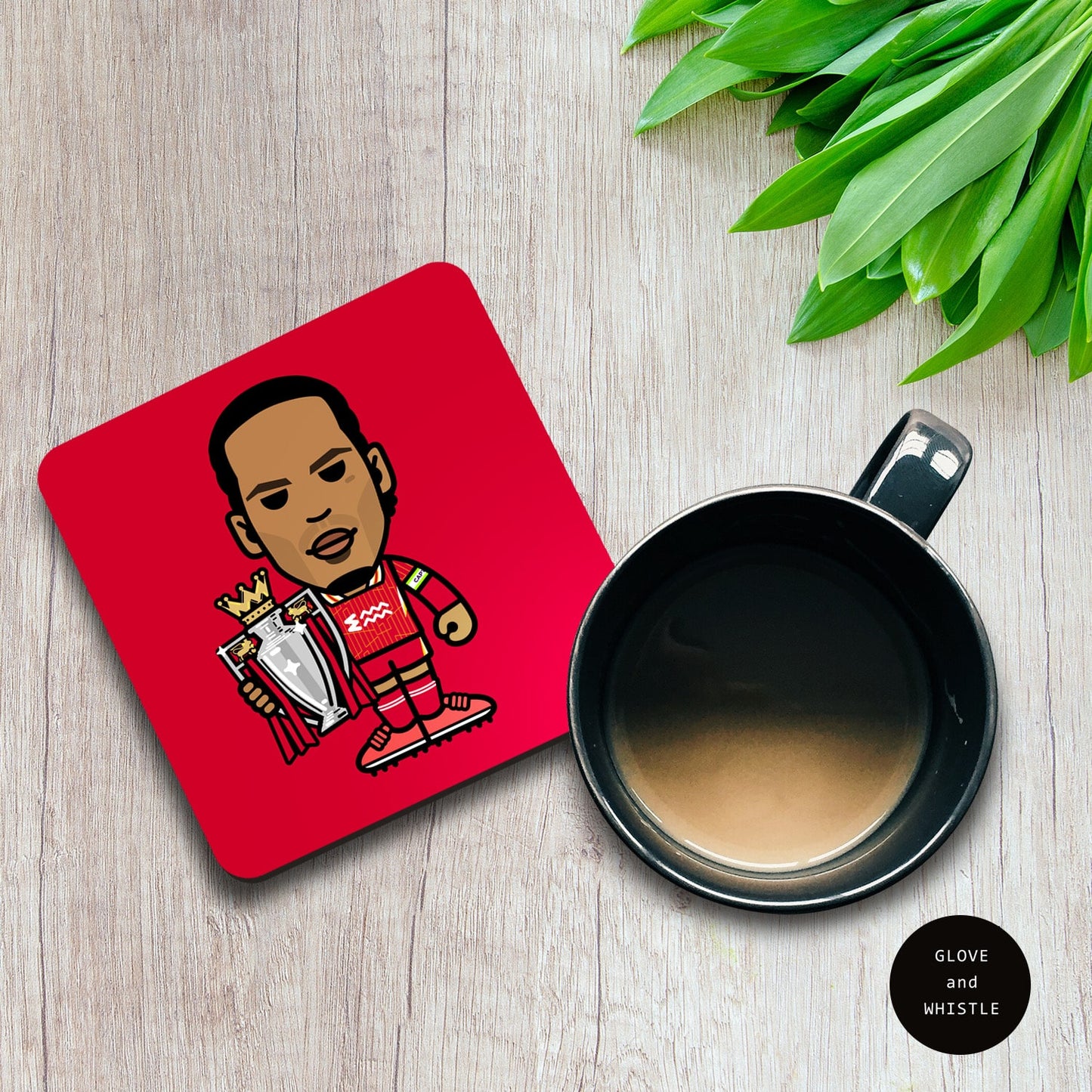 Virgil Van Dijk Liverpool Coaster