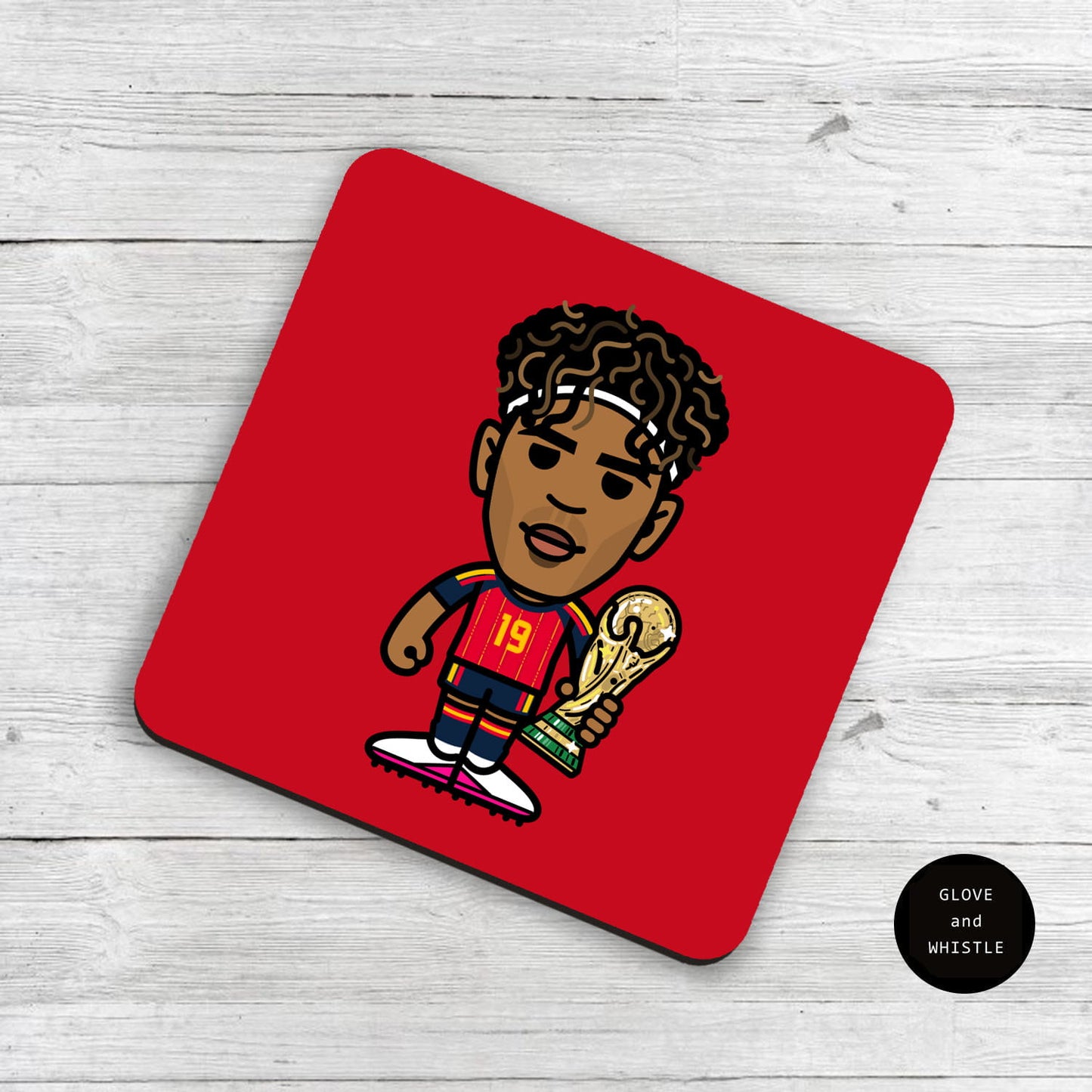 Lamine Yamal Champion Spain Coaster