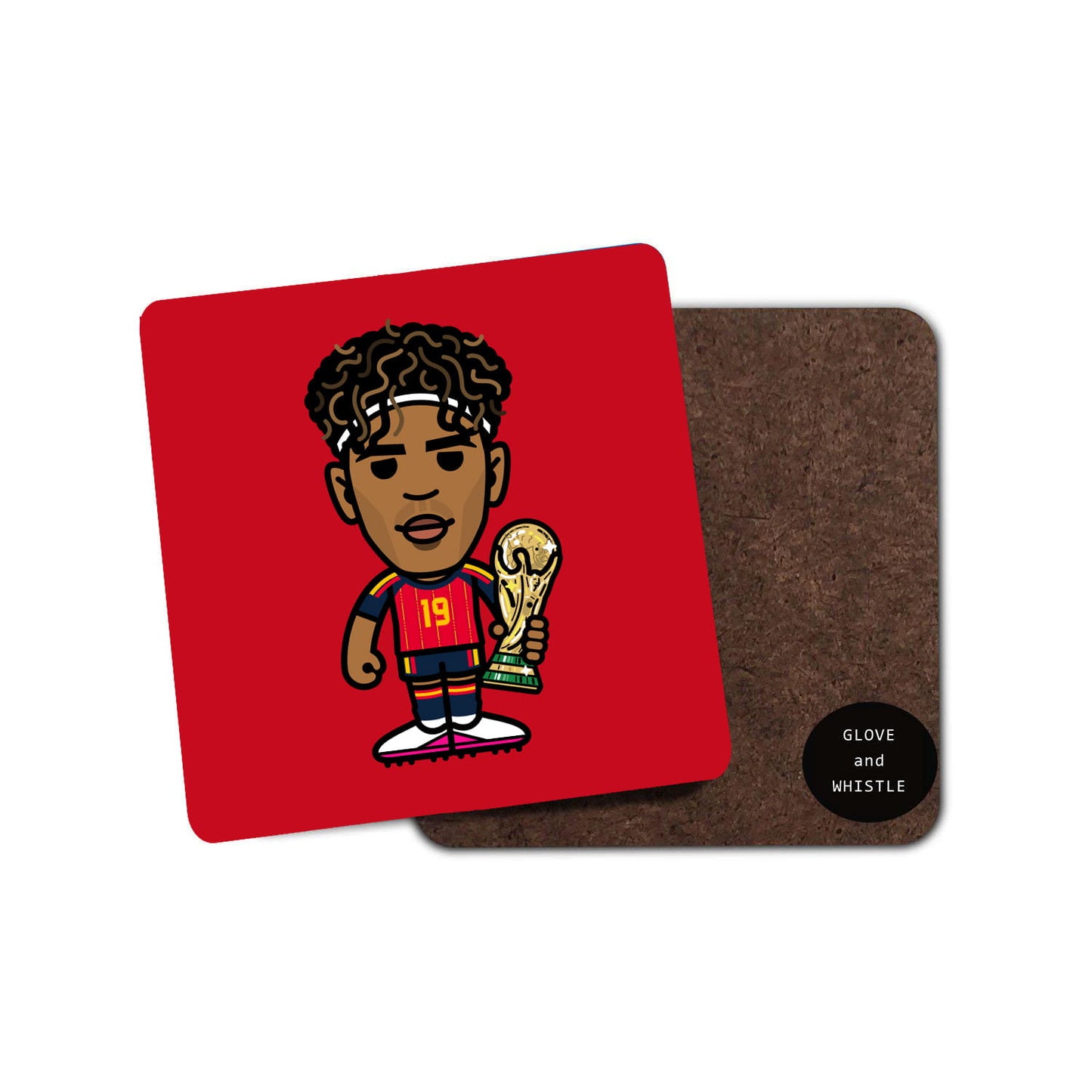 Lamine Yamal Champion Spain Coaster