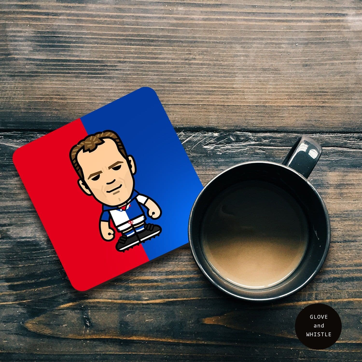 Alan Shearer Blackburn Rovers Coaster