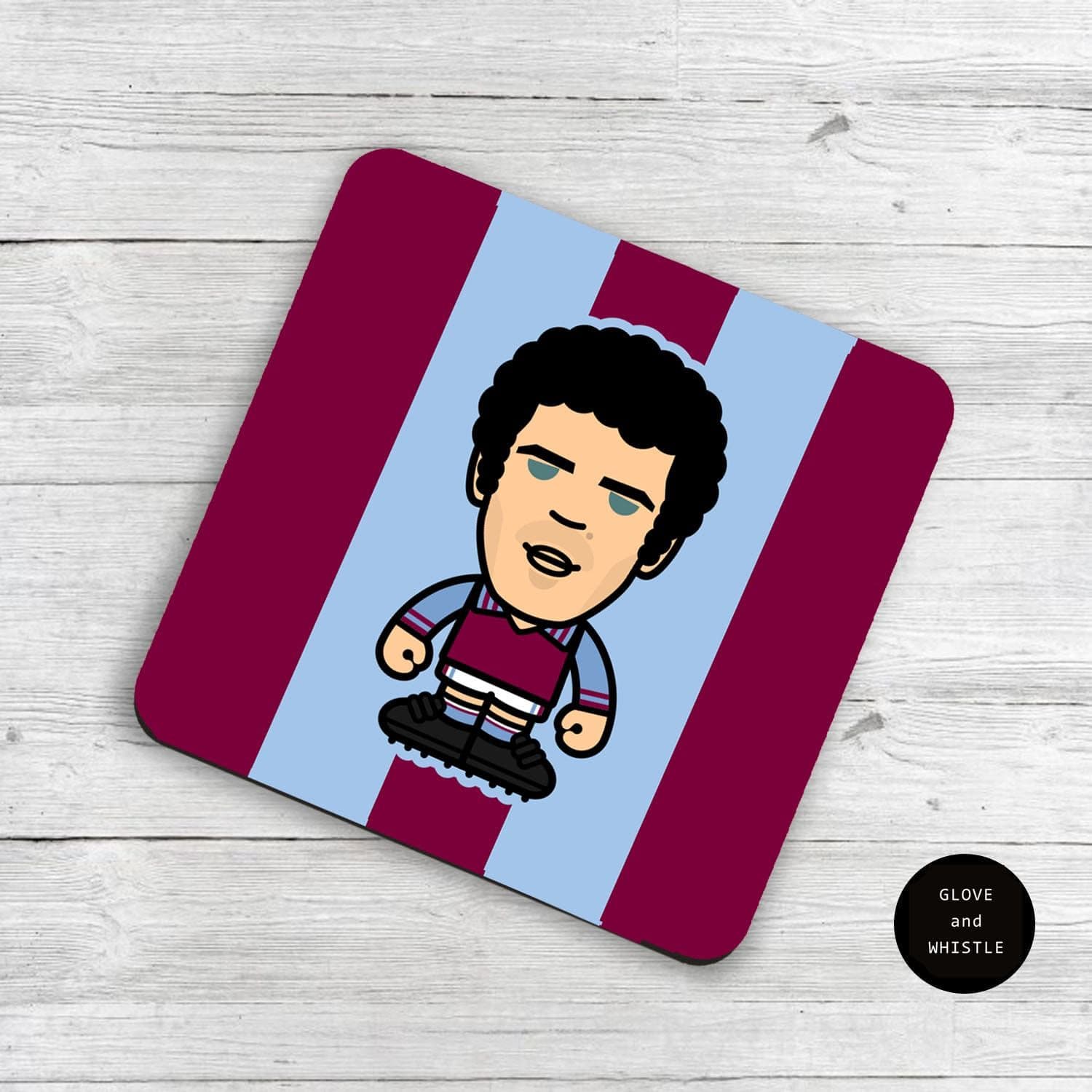 Charlie Aitken Aston Villa Coaster
