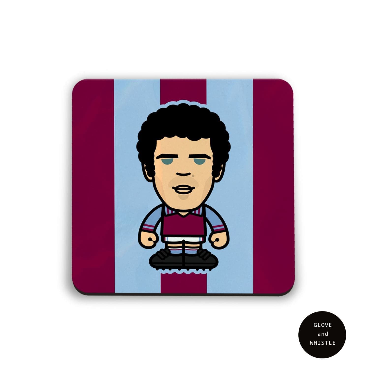 Charlie Aitken Aston Villa Coaster