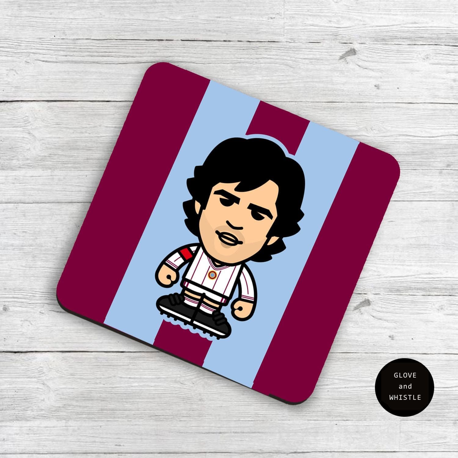 Dennis Mortimer Aston Villa Coaster