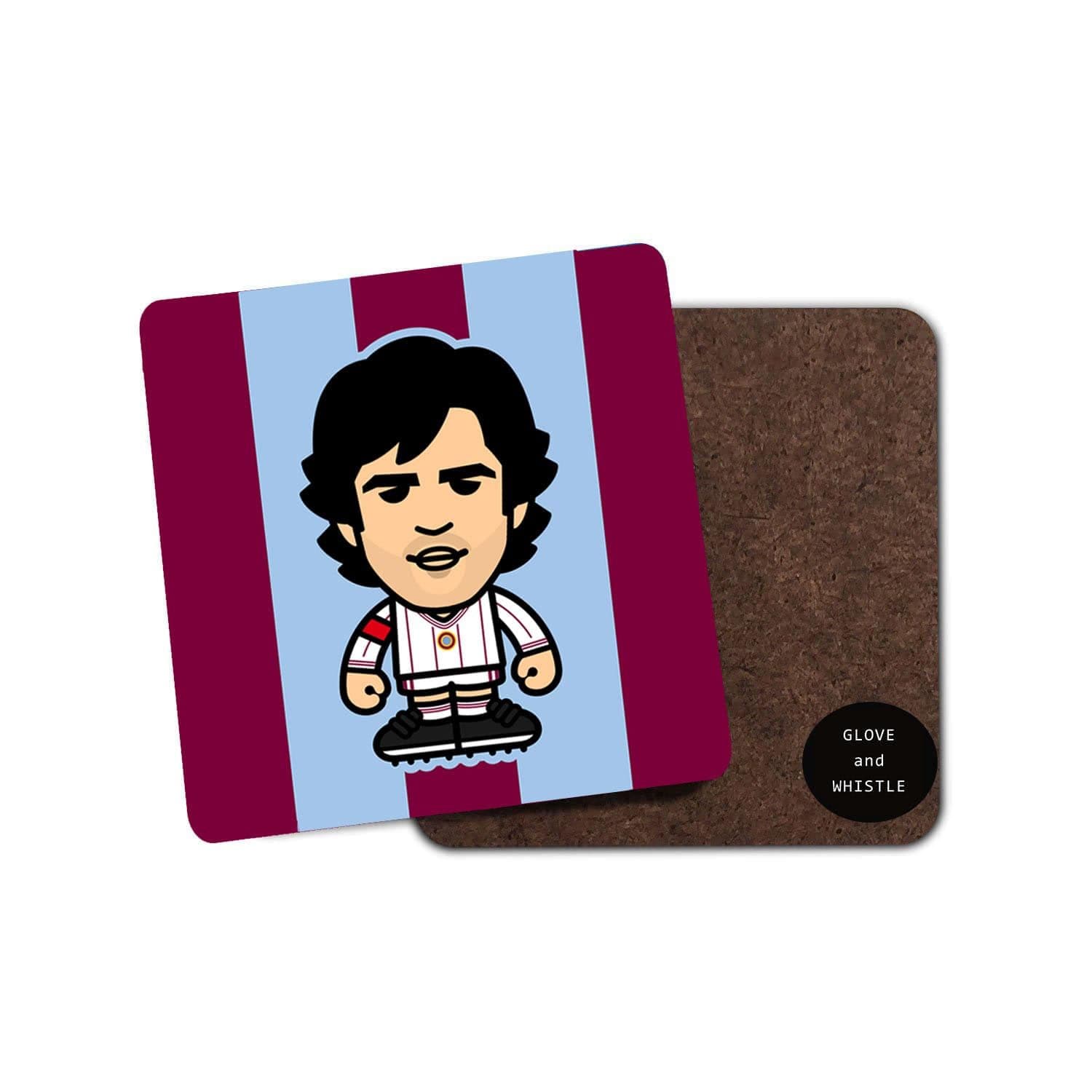 Dennis Mortimer Aston Villa Coaster
