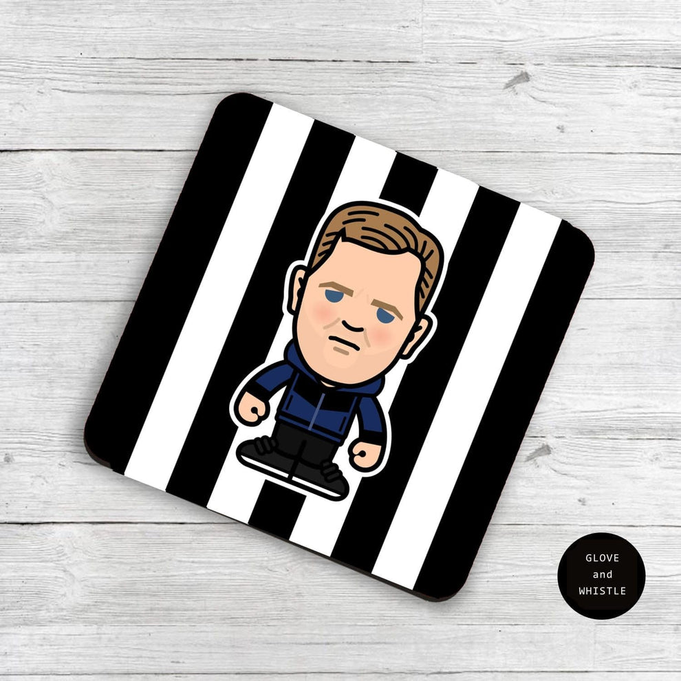 Eddie Howe Newcastle United Coaster | Newcastle United Gift Idea ...
