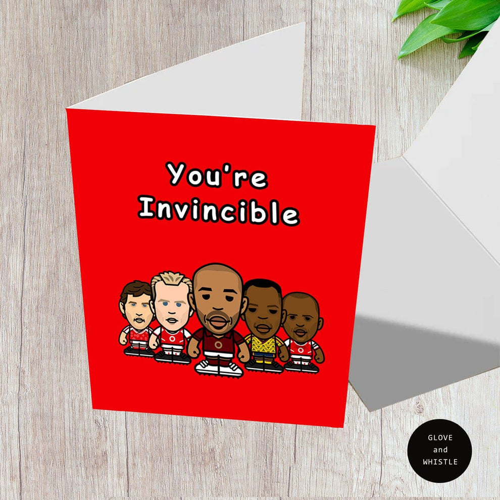 Invincibles Arsenal Card – Glove and Whistle