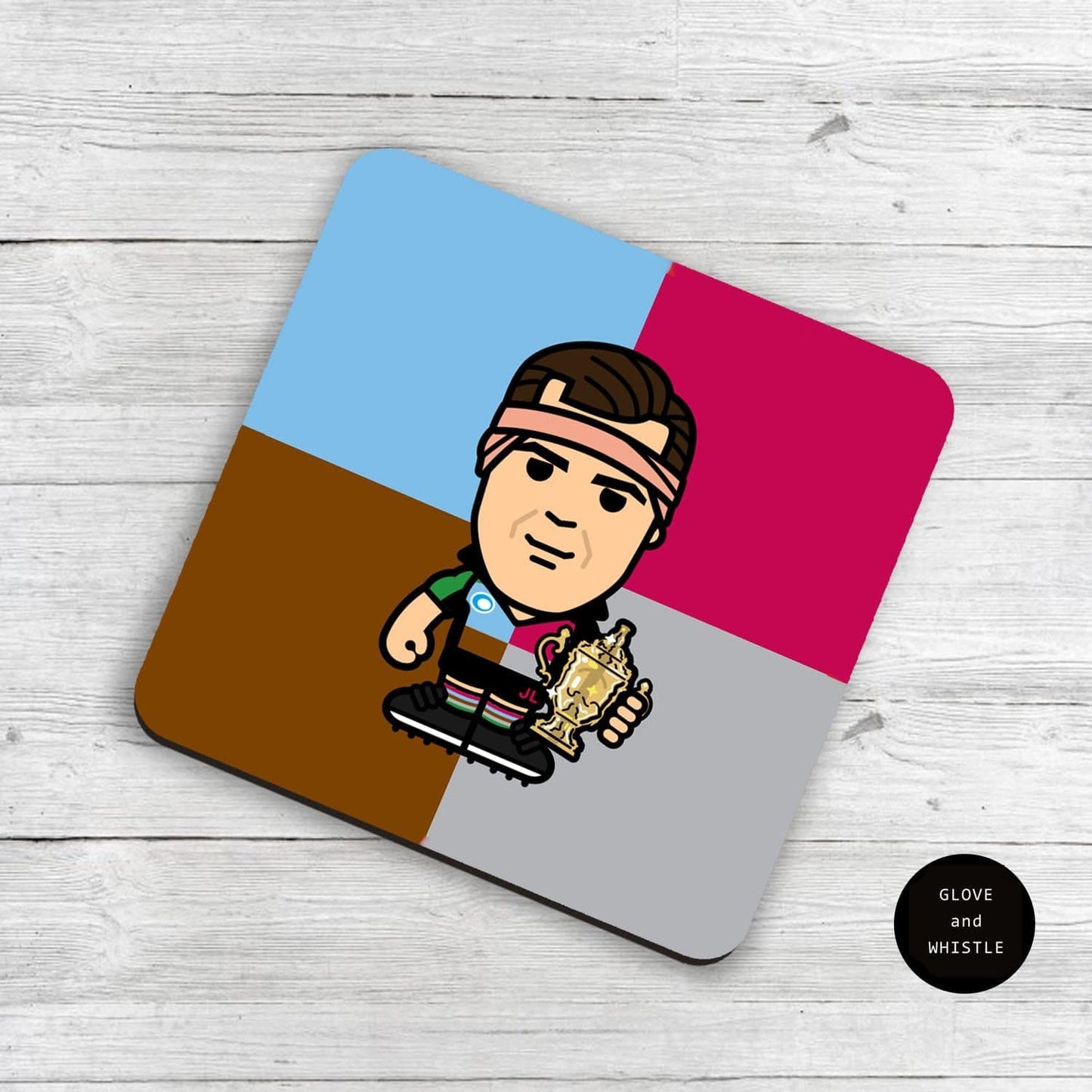 Jason Leonard Harlequins Coaster