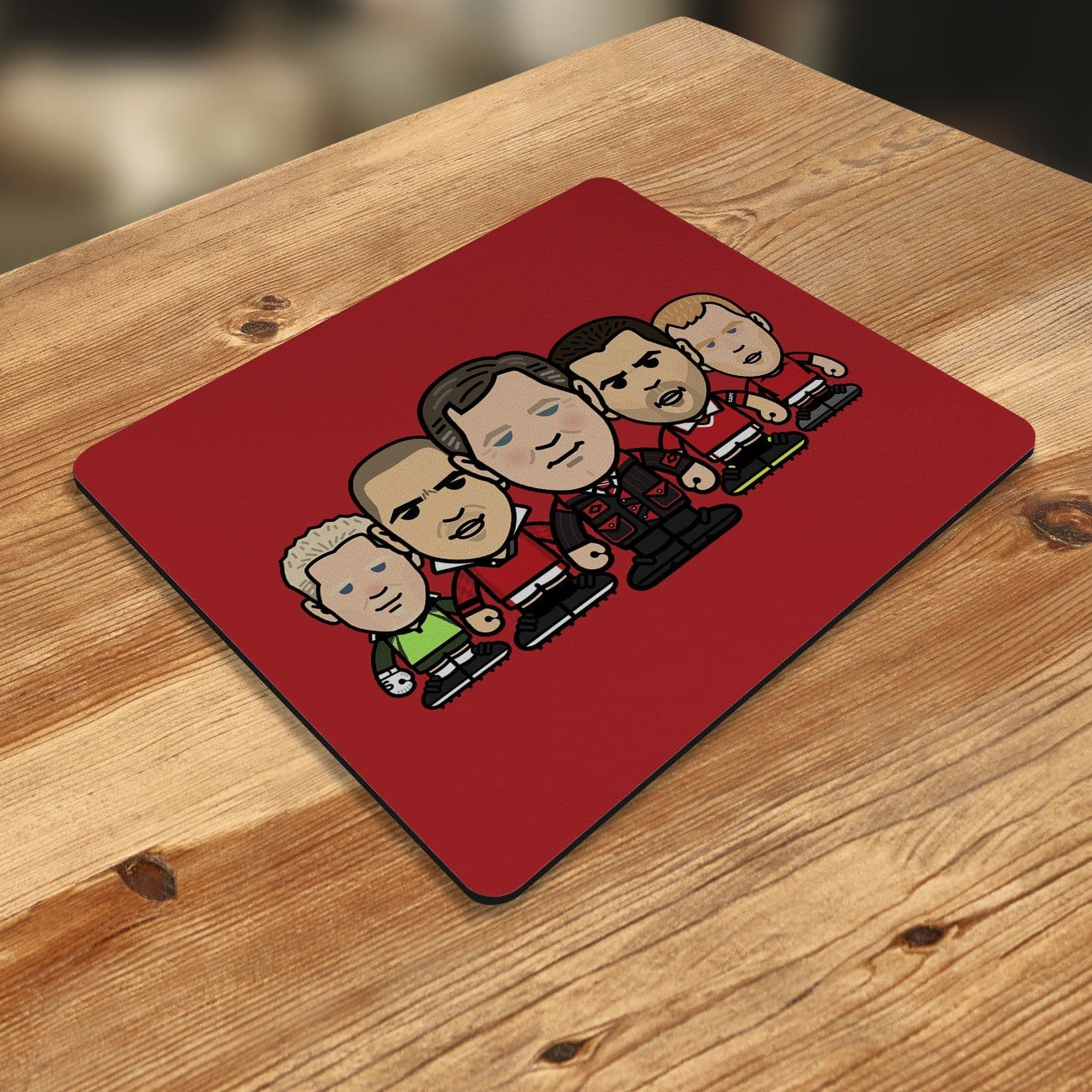 Manchester United Legends Mouse Mat - Personalise it for free