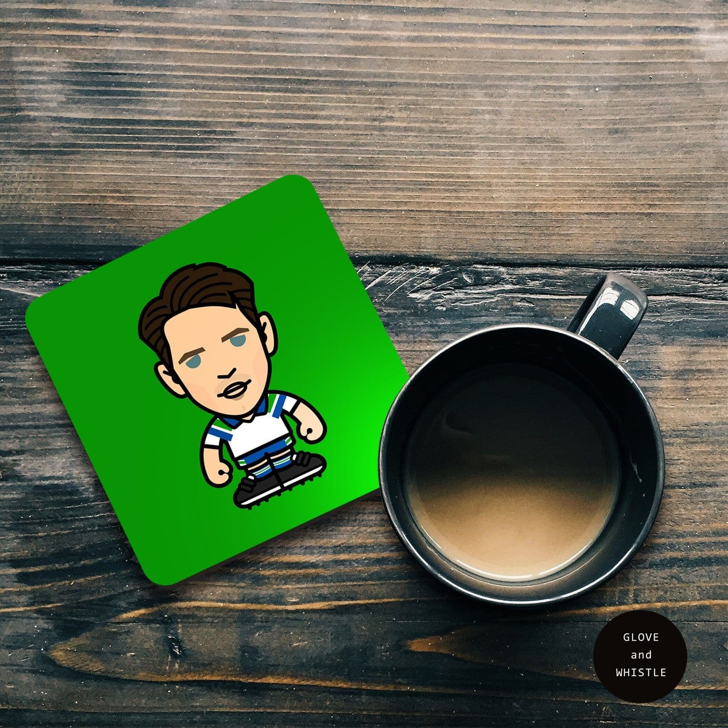 Pat Nevin Tranmere Rovers Coaster
