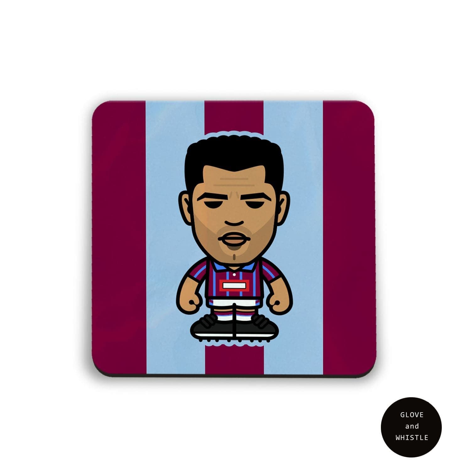 Paul McGrath Aston Villa Coaster