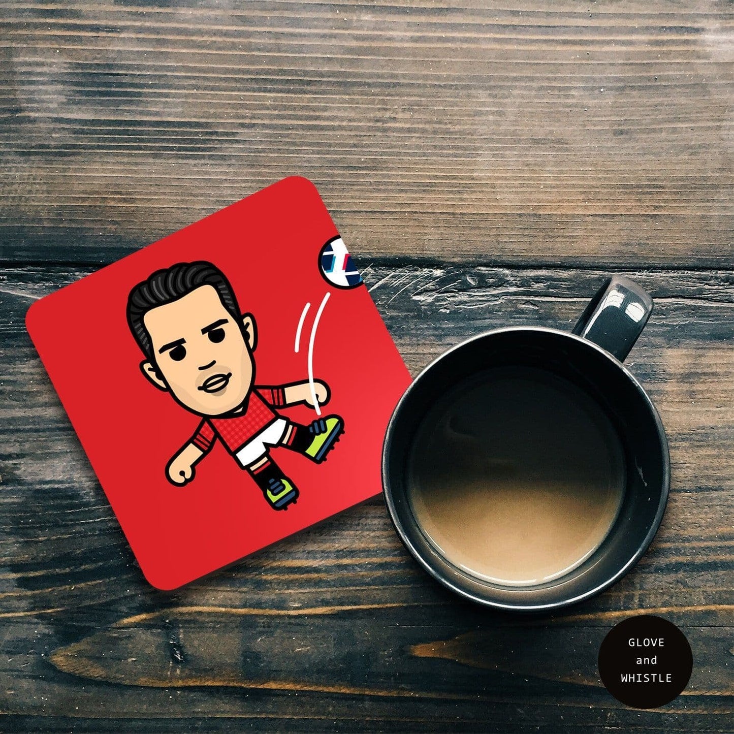 Robin Van Persie Manchester United Coaster
