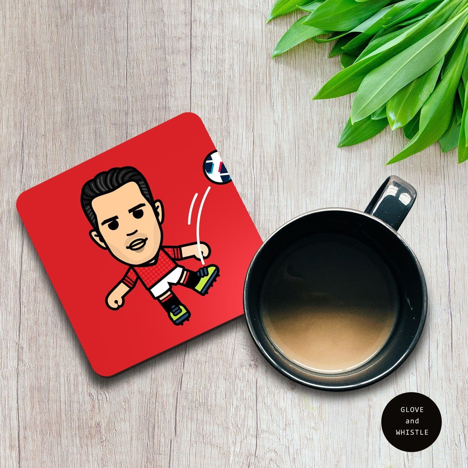 Robin Van Persie Manchester United Coaster