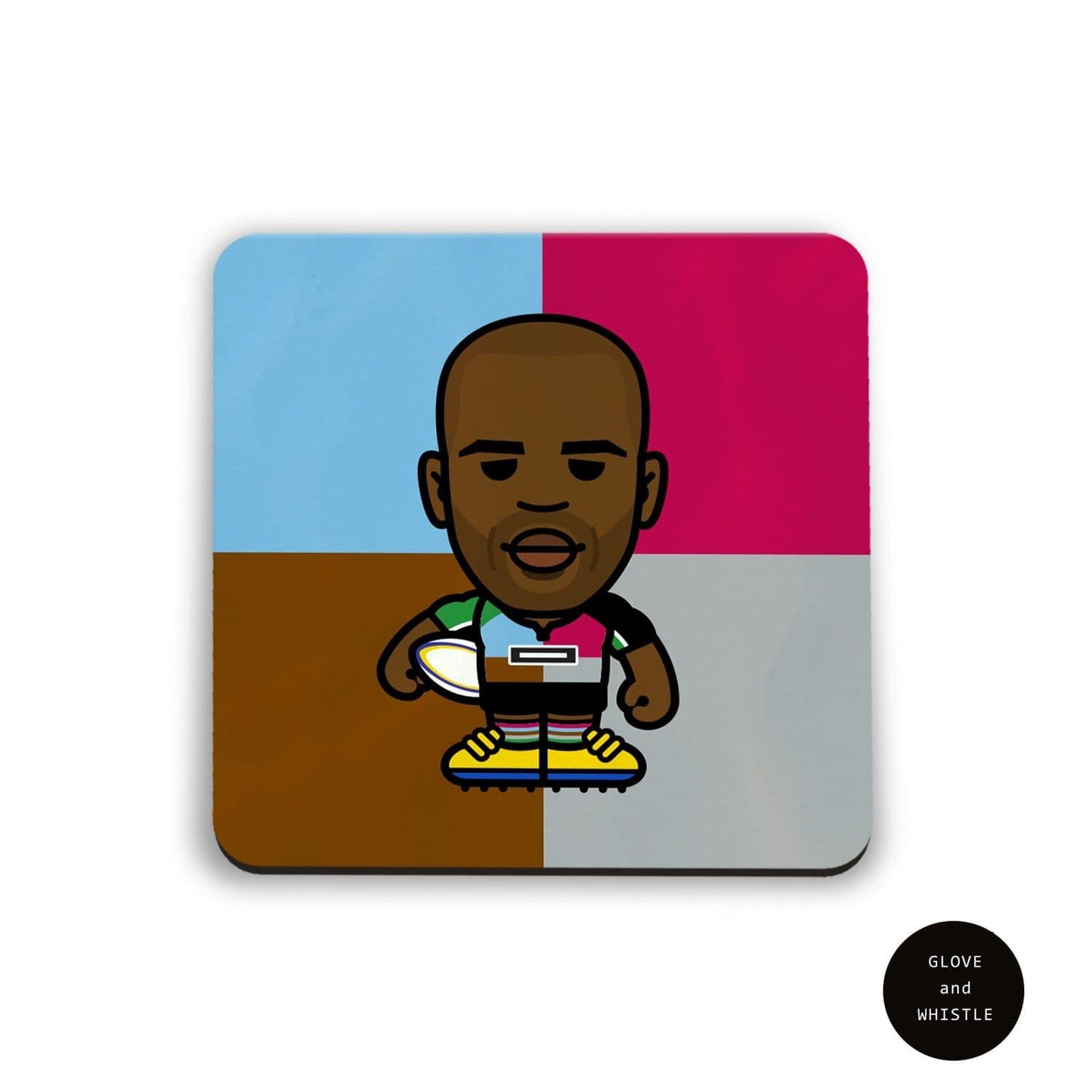 Ugo Monye Harlequins Fridge Magnet