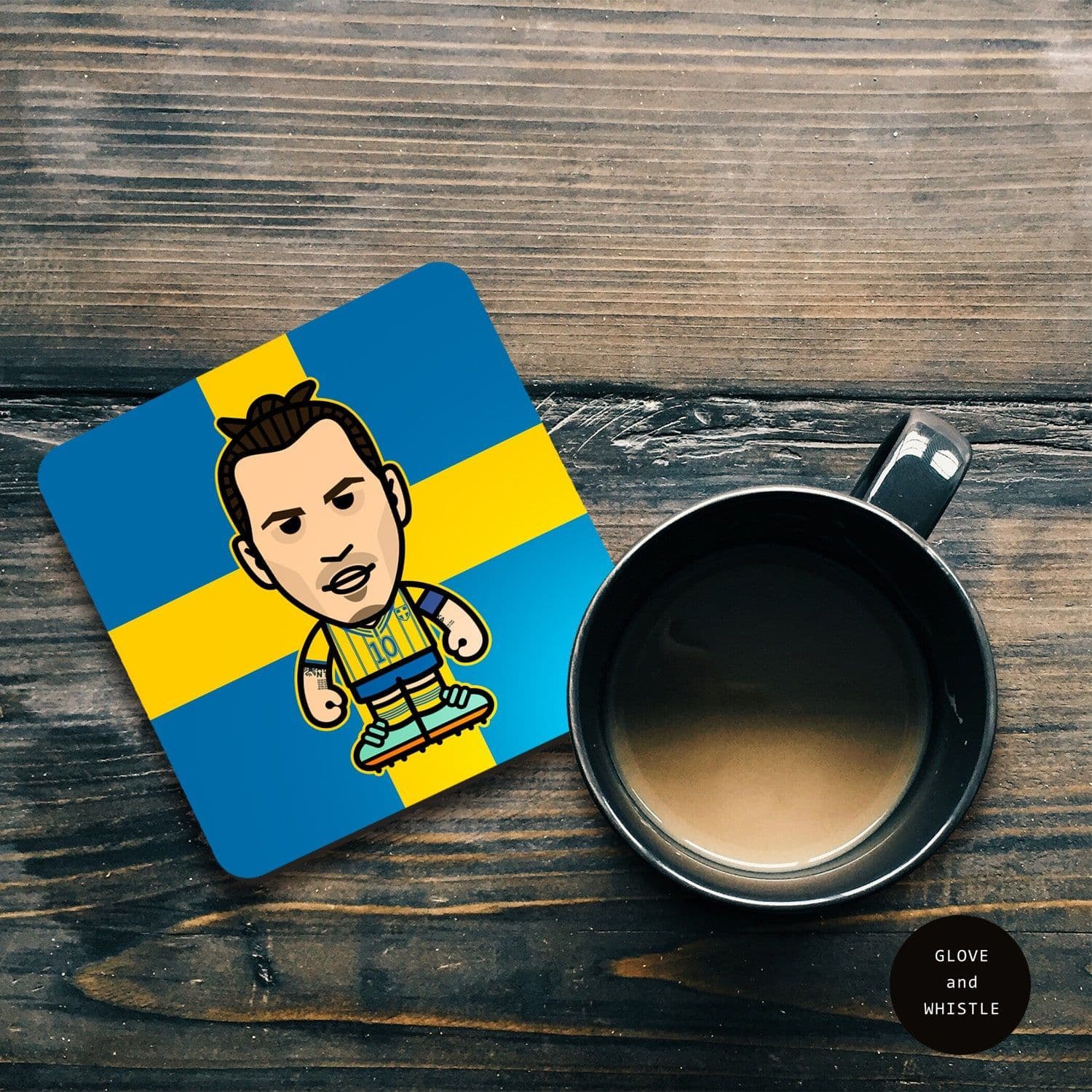 Zlatan Ibrahimovic Sweden Coaster